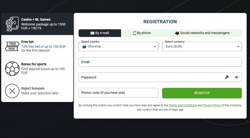 betlabel registracija