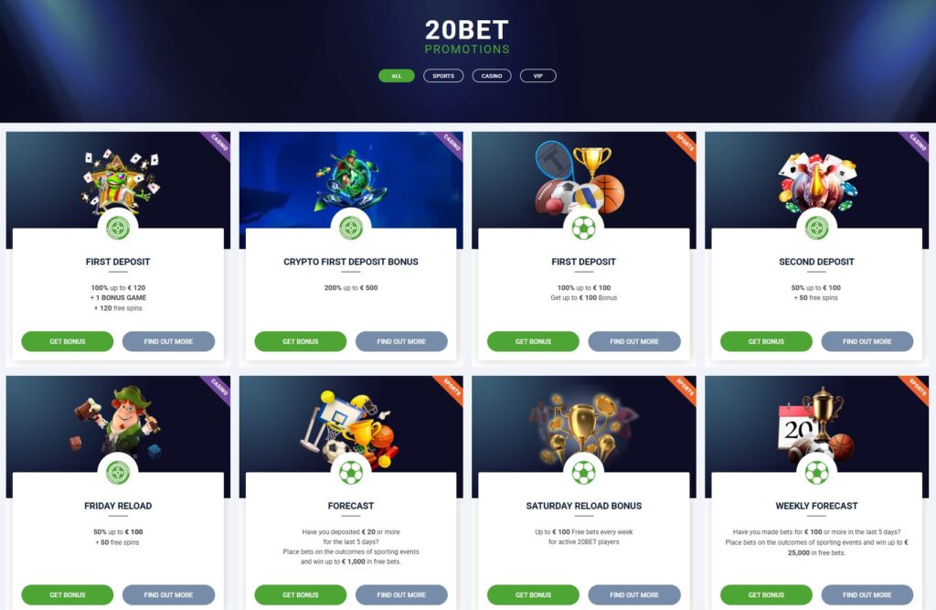 20bet - Promocije na stavnici 3.3.2026