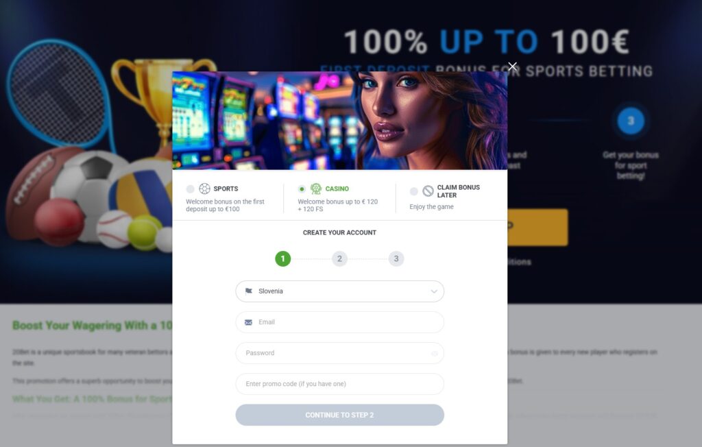 20bet - Registracija na stavnico - 3.3.2026